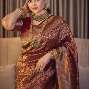 রক্ত জবা শাড়ি